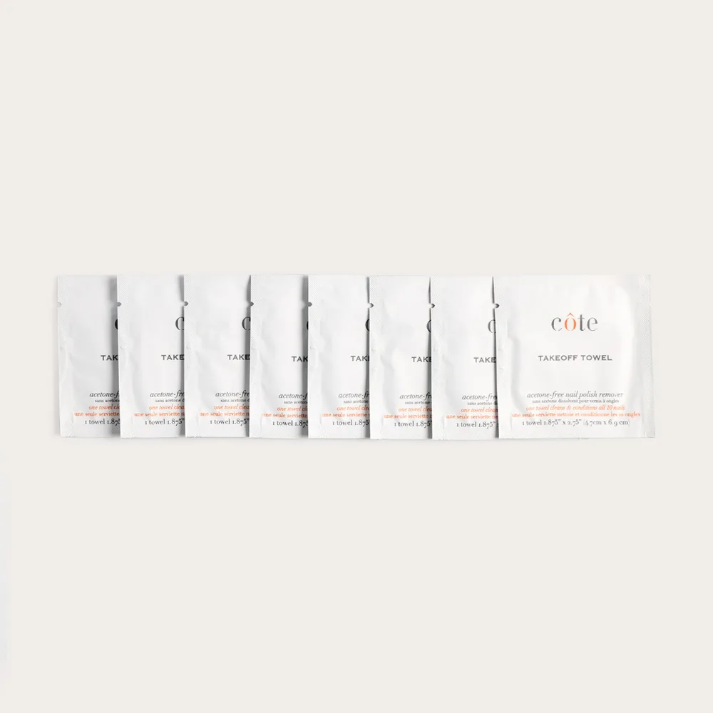 Takeoff Towels Non Acetone Nail Polish Remover